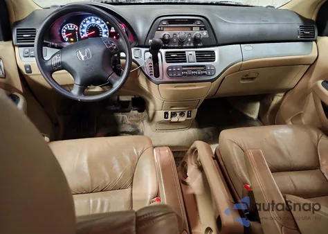 2005 Honda Odyssey Exl из США, поврежденный, VIN 5FNRL38605B407835